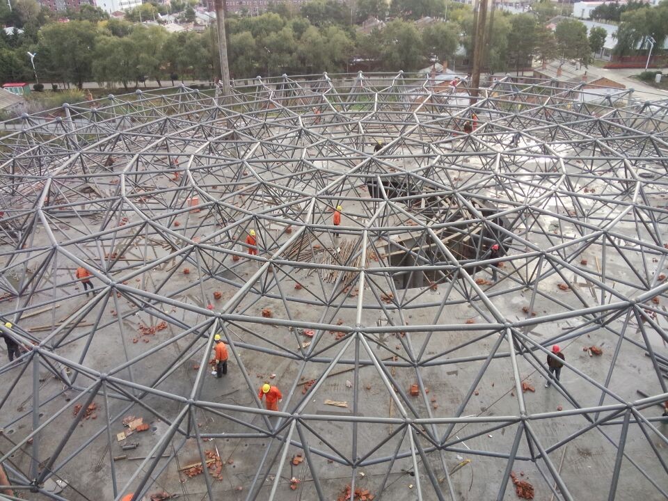 静安全民健身中心网架